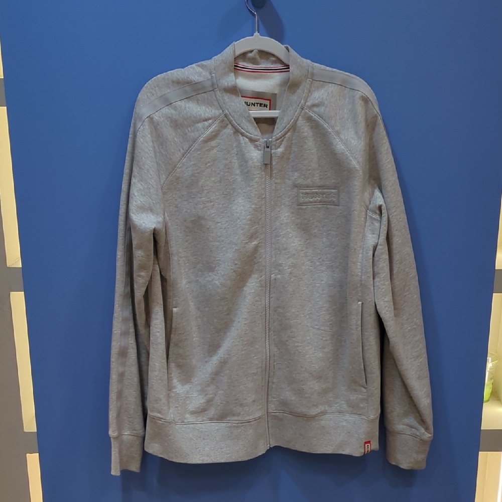 Gray Zip-Up Jacket - image 1